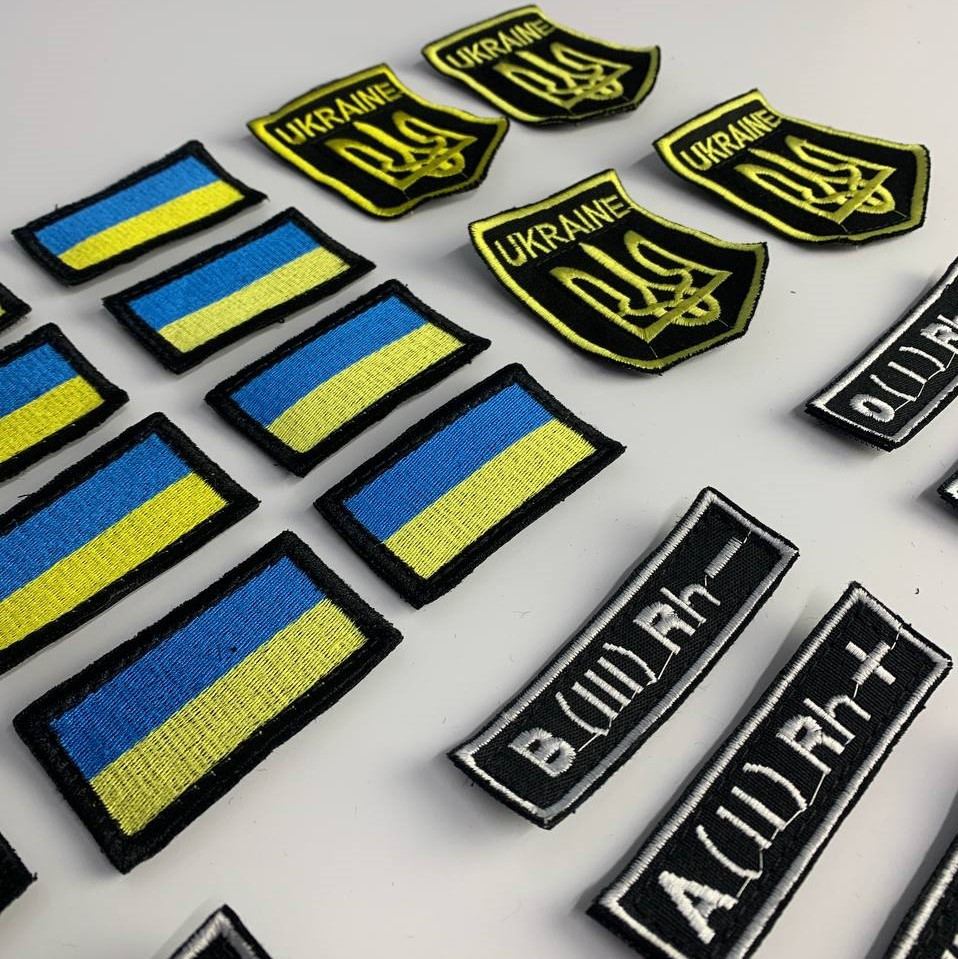 Шеврони України на одяг, якісні військові нашивки на липучці, текстиль — изображение 6