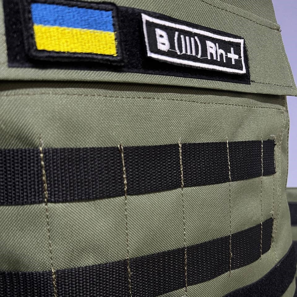 Мілітарна військова плитоноска, чохол для плит з розвантаженням текстильний з регулюванням, хакі — изображение 7