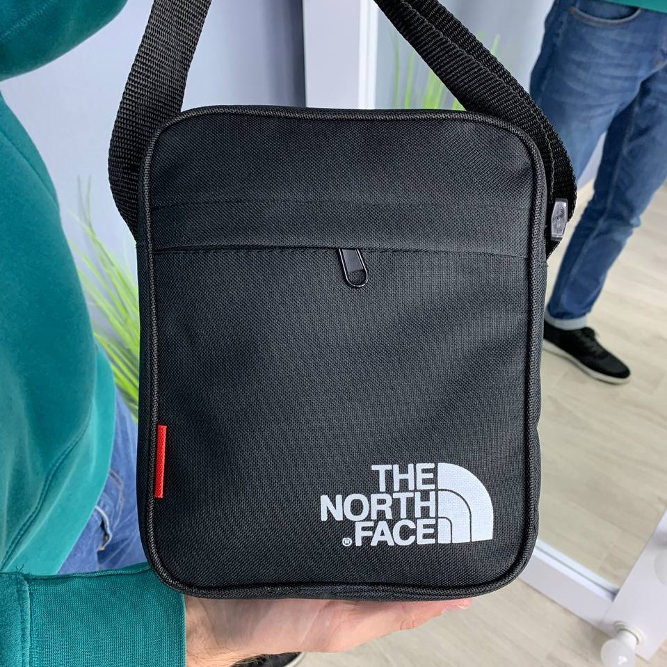 Чоловіча сумка через плече The North Face, барсетка містка текстильна текстильна