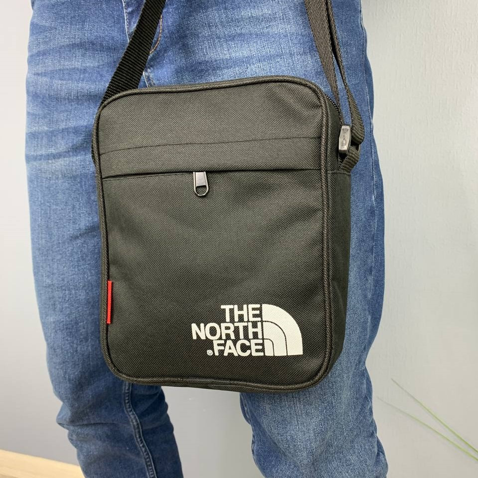 Чоловіча сумка через плече The North Face, барсетка містка текстильна текстильна — изображение 3