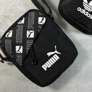 Барстека Puma, Чоловіча сумка через плече, Текстильна барсетка на два відділення, Брендова сумка